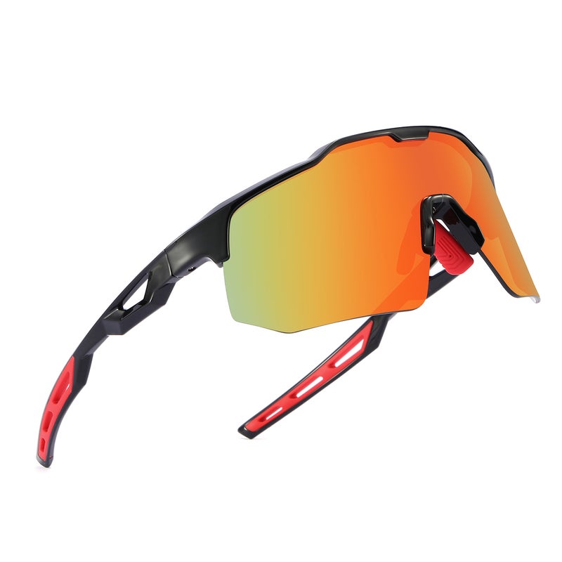 بوكيلار PUKCLAR ركوب الدراجات نظارات شمسية للرجال النساء TR90 إطار خفيف الوزن للرجال دراجة نظارات شمسية مع UV400 حماية للدراجات التزلج قيادة الدراجات النارية - Image 3