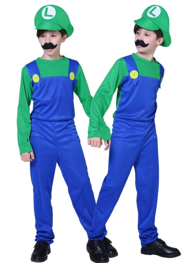 NIBEMINENT Halloween stock Super Mario costumes, anime costumes, Mario sets, performance costumes and show costumes - Image 1