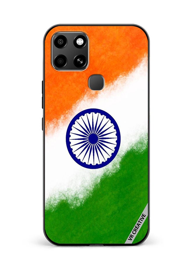 VR CREATIVE Protective Case Cover For Infinix Smart 6 National Flag Design Multicolour - Image 1