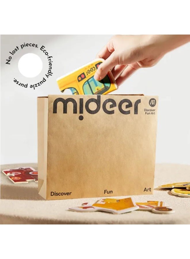 MiDeer My First Artist Puzzle - Marine Life - 22pcs Educational Toddler Puzzle Set | Large Pieces for Fine Motor Skills & Cognitive Development | Safe & Durable Materials - Image 4