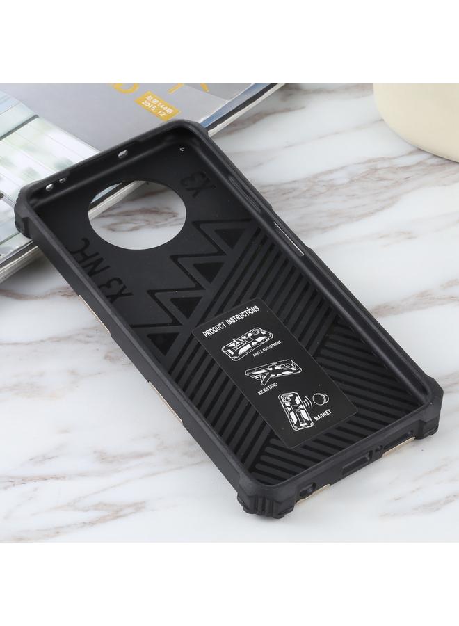 إيروريكس جراب لهاتف Xiaomi Poco X3 NFC مقاوم للصدمات من مادة TPU + PC جراب واقٍ مغناطيسي مع حامل - Image 3