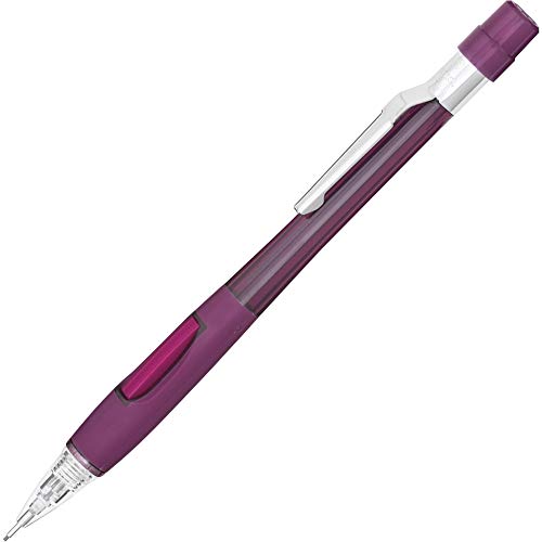 Pentel PD349TB Quicker Clicker Mechanical Pencil, 0.9 mm, Transparent Burgundy Barrel - Image 4