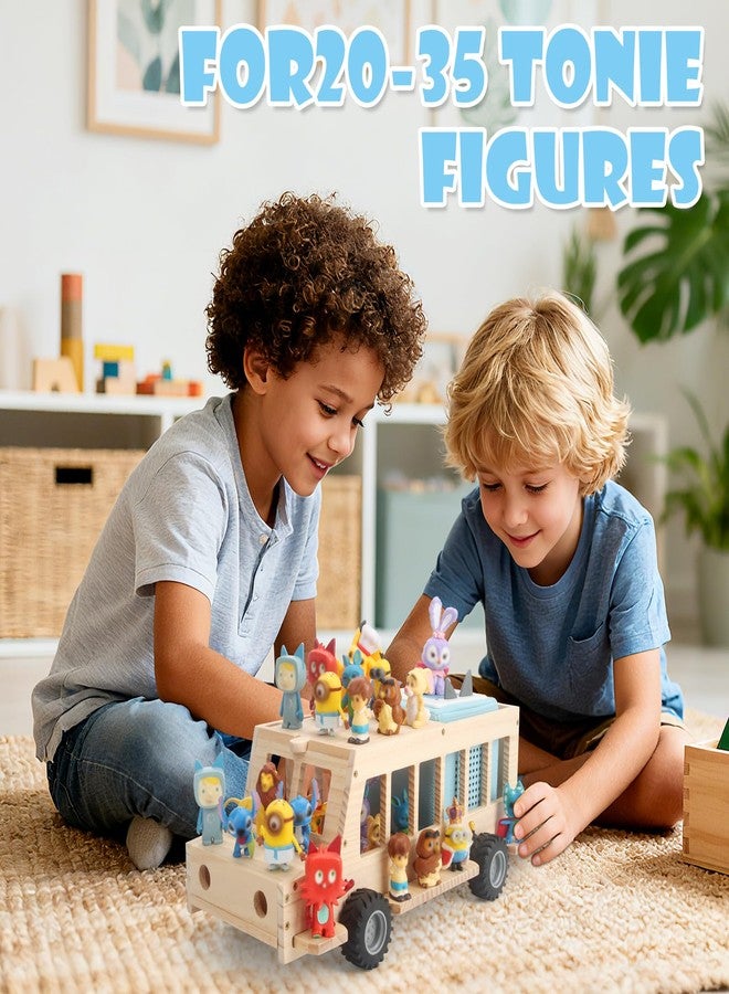Taladad Shelf for Tonie Figures Characters Storage with 35Pcs Adhesive Metal Plate for Toniebox 2 and Tonie Box 1 - Image 4