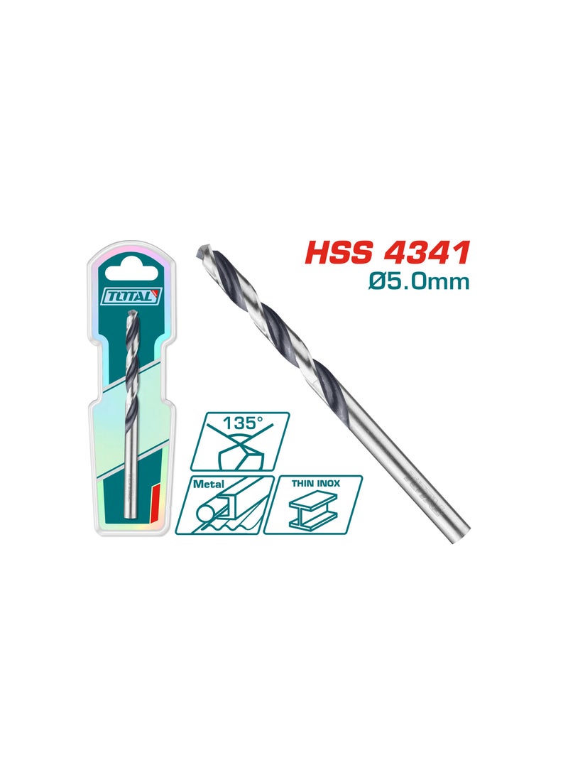 TOTAL HSS drill bit 5 mm