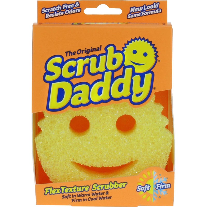 Scrub Daddy SCBSDPDQ Scrub Sponge Yellow (Single Pack)
