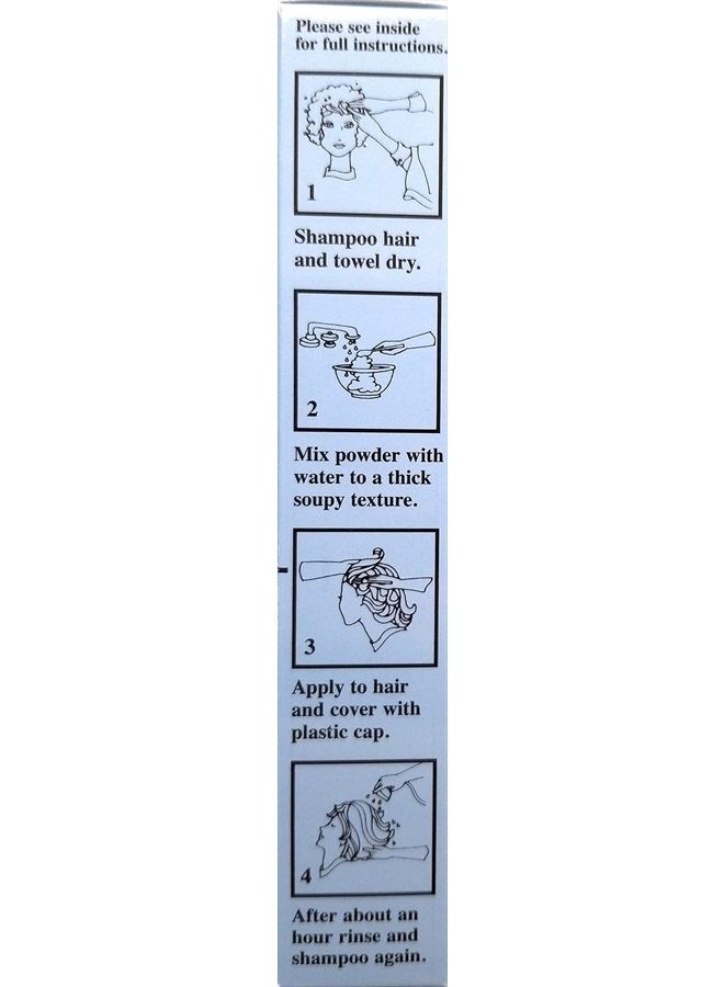 Colora Henna Powder Hair Color Black 2 Ounce (59ml) (3 Pack) - Image 4