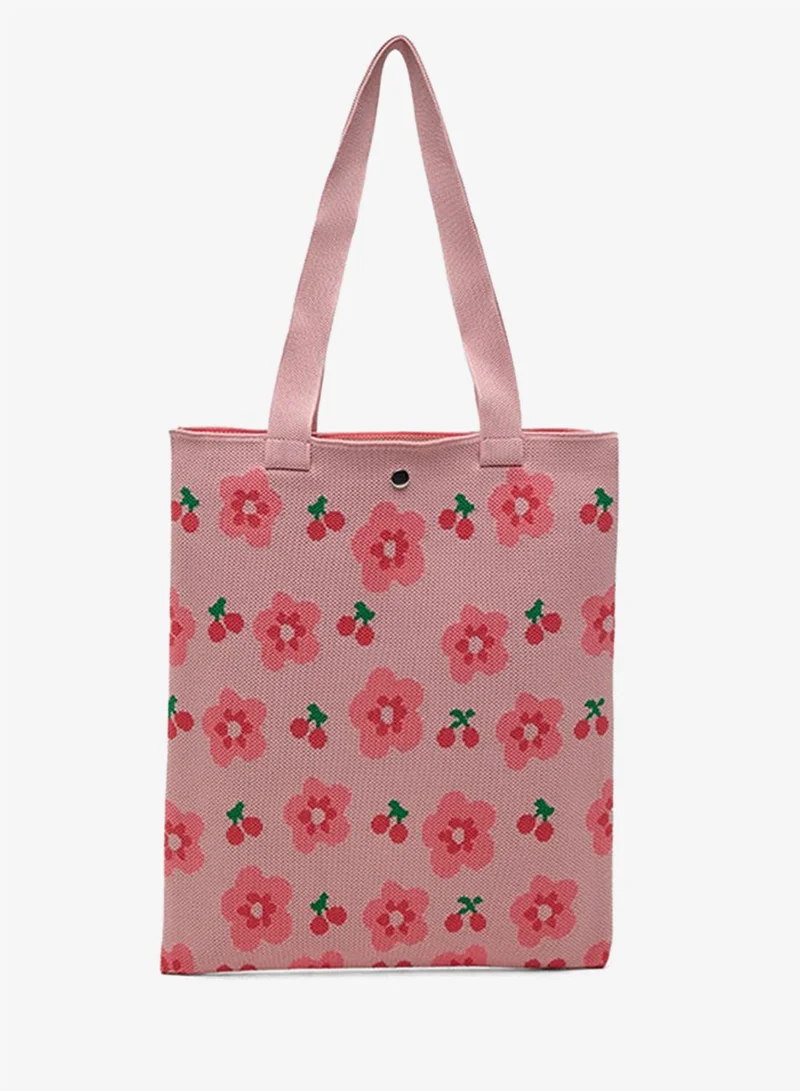 R&b Patterned Shoulder Bag