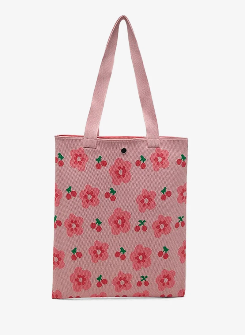 R&b Patterned Shoulder Bag