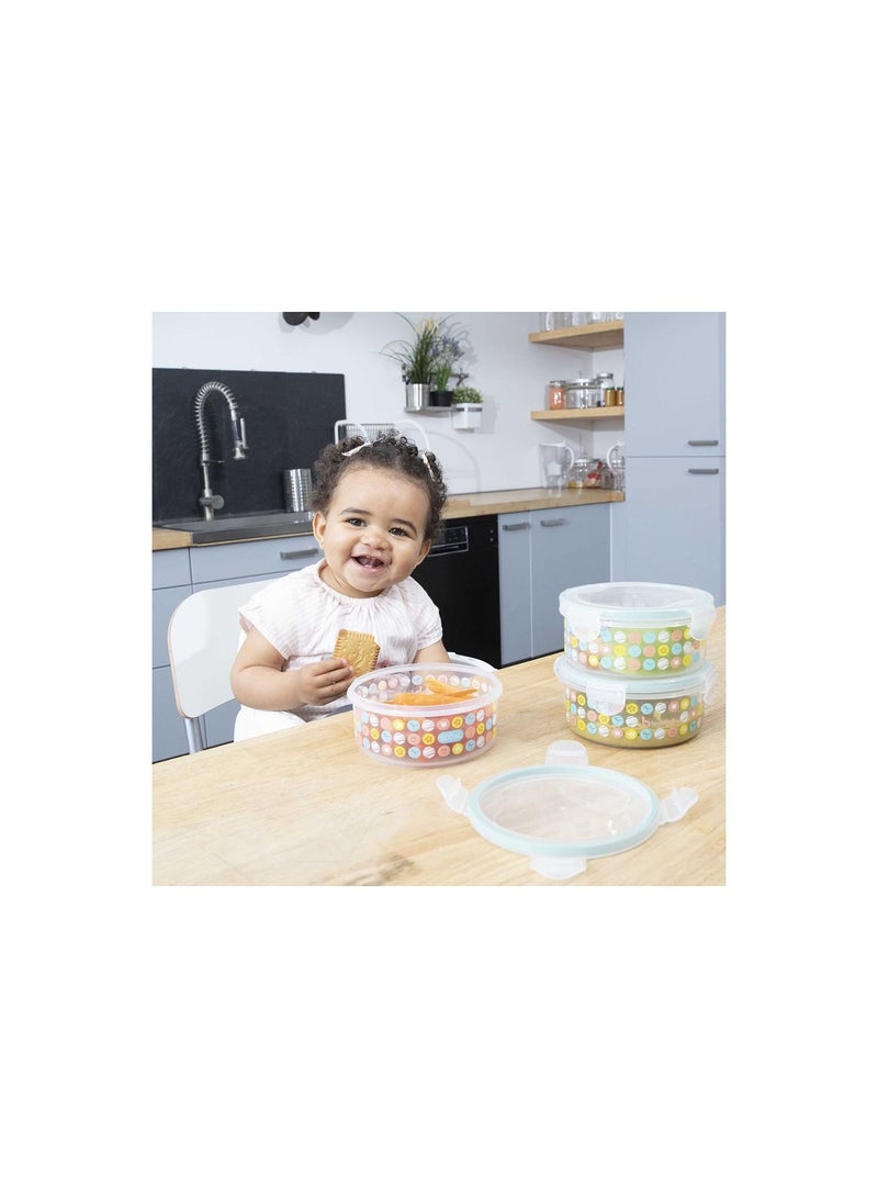 Badabulle Food Storage Containers 3 x 500ml - Image 3