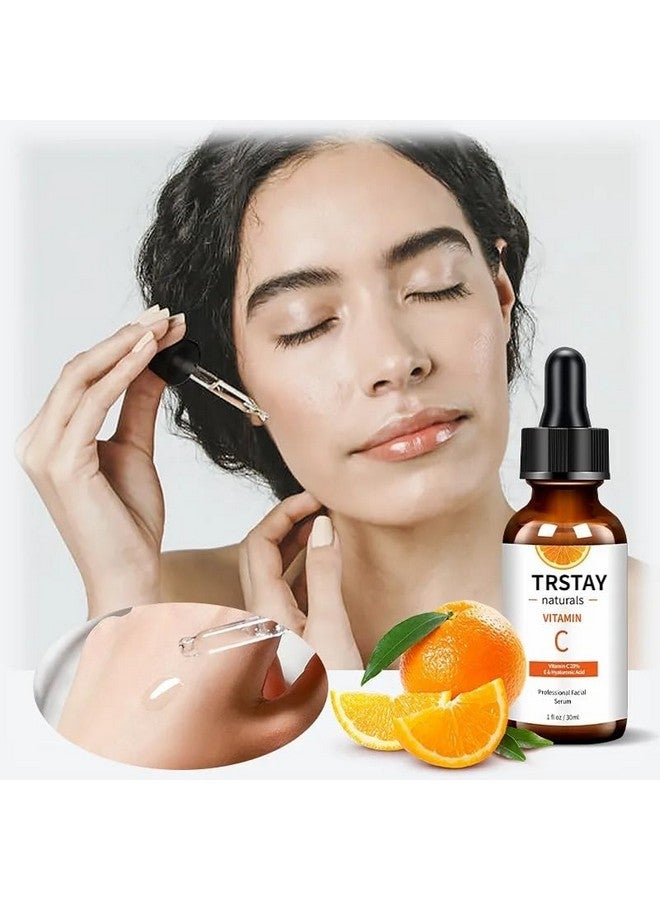 ZeroLuxury Vitamin C Face Serum - Anti-Aging, Brightening Serum, Dark Spot Corrector - Natural & Organic Serum For Men & Women -30ML - Image 2
