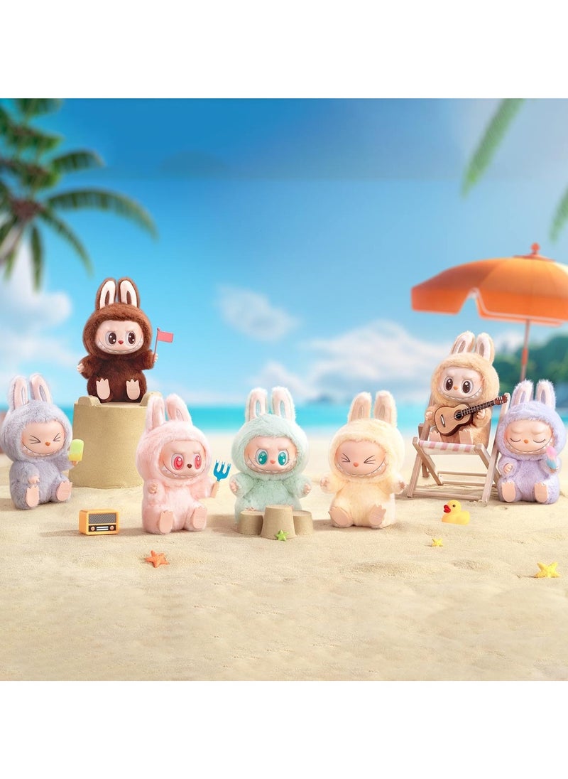 Labubu Soft Plush Toy – comes in various unique designs, serving as a charming and stylish accessory. Versatile in use, it features a hanging loop, making it ideal as a keychain or a decorative bag charm – (Random Color).  - Image 2