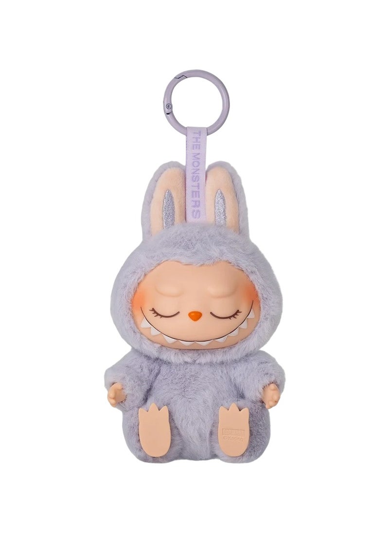 Labubu Soft Plush Toy – comes in various unique designs, serving as a charming and stylish accessory. Versatile in use, it features a hanging loop, making it ideal as a keychain or a decorative bag charm – (Random Color).  - Image 5