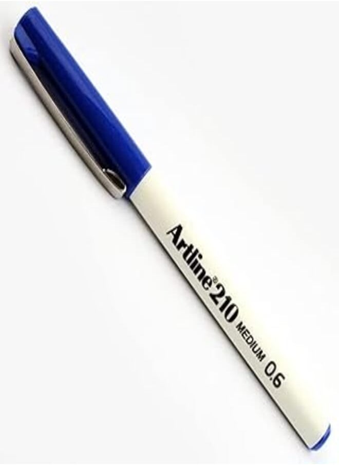 Artline قلم كتابة Artline EK-210 N 0.6 مم أزرق 