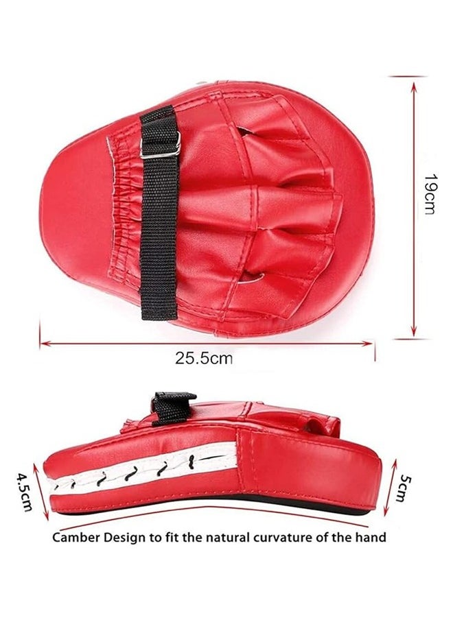 Arc Shaped Kick Pad for Martial Arts, Trainer Focus Pads for Muay Thai, Kickboxing, Karate, Taekwondo and Boxing Training