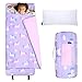 Wildkin Kids Original Nap Mat Cozy Kids Sleep Mat with Pillow Ideal for School Travel Unicorn - Image 3