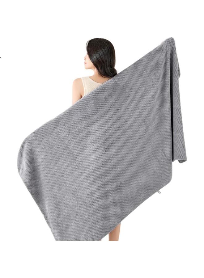 Muji Bath Towel, 7a Grade Antibacterial, Skin-friendly, Soft, Absorbent, Class A Thickened, Low Shedding, For Men And Women, Large Bath Towel For Shower - Image 3