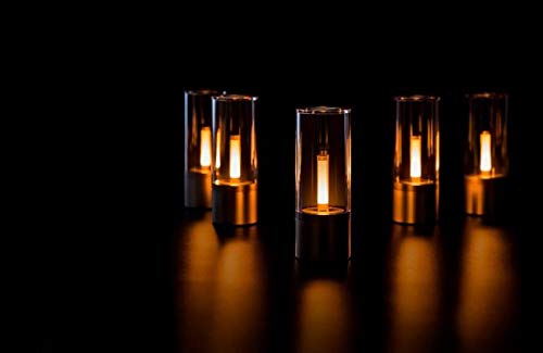YEELIGHT Candela, Rechargable Smart LED Ambiance Romantic Candle Light, Bluetooth App Control Rotate Control,1800K Yellow Light Diammable, Night Light Bedside Lamp - Image 5