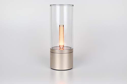 YEELIGHT Candela, Rechargable Smart LED Ambiance Romantic Candle Light, Bluetooth App Control Rotate Control,1800K Yellow Light Diammable, Night Light Bedside Lamp - Image 2