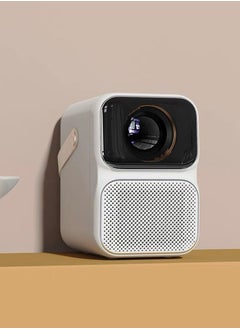 Global Version Wanbo T6 MAX Projector 4K 1080P Android 9.0 Mini Projector 550ANSL Lumens 2G+16G 5G WiFi BT5.0 Projector AI Voice Lamp Life 20,000 Hours 4K Home Theater