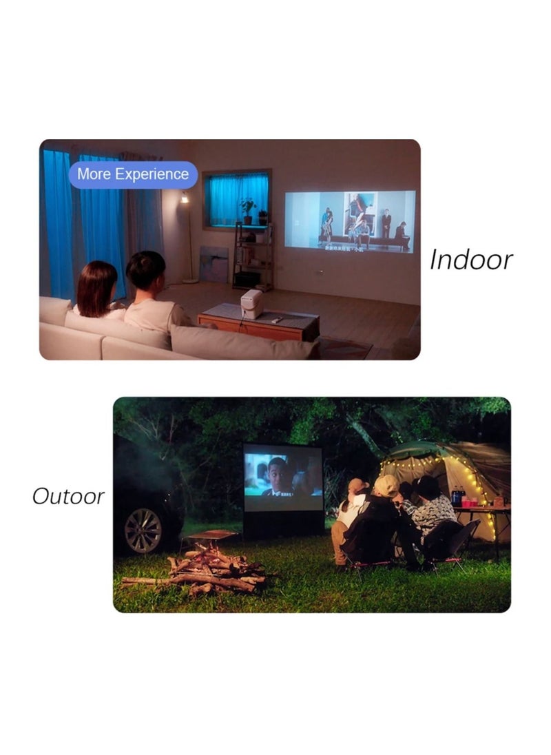 wanbo - Global Version Wanbo T6 MAX Projector 4K 1080P Android 9.0 Mini Projector 550ANSL Lumens 2G+16G 5G WiFi BT5.0 Projector AI Voice Lamp Life 20,000 Hours 4K Home Theater - Image 1