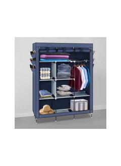 69inch Portable Closet Organizer Wardrobe,Clothes Closet Shelves with Non-Woven Fabric Waterproof Sturdy Storage Organizer Bedroom Hanging Closet Wardrobe Closet,Quick and Easy to Assemble
