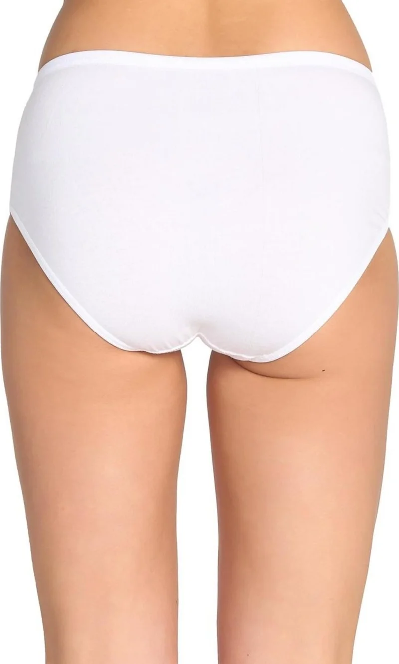 Tutku Passion 6 Pieces Passion Women High Waist Bato Thin Rubber Panties S15