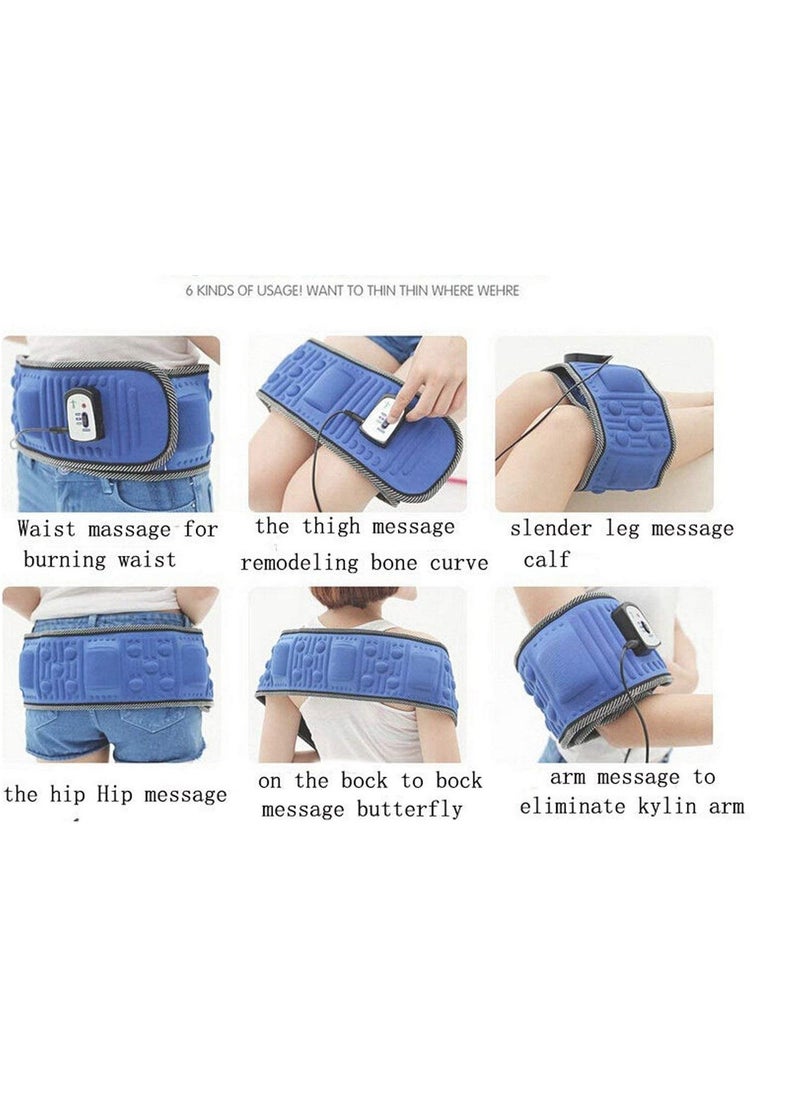 Generic - Slimming Belt Weight Loss Machine for Women Adjustable Vibration Massage Belly Fat Burner Improve Blood Circulation and Promote Digestion - Image 1