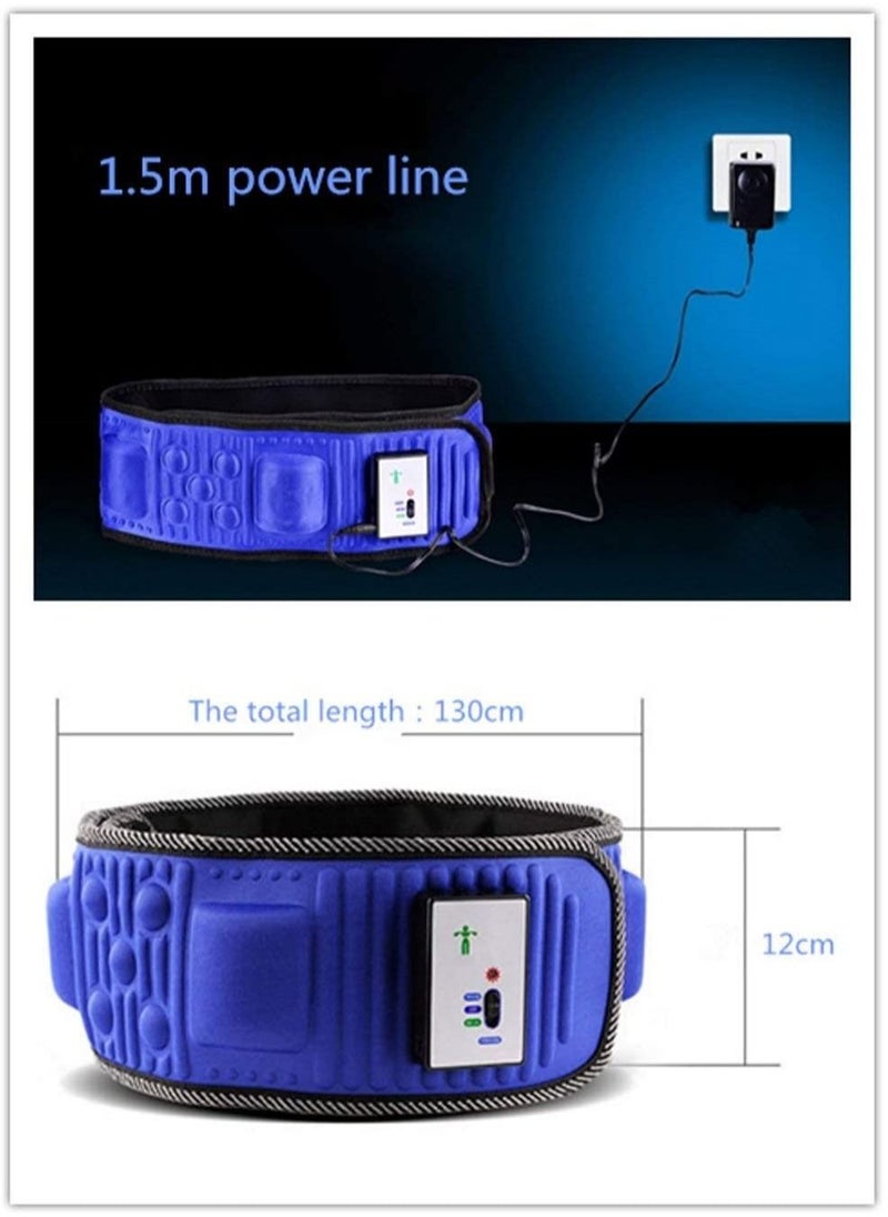 Generic - Slimming Belt Weight Loss Machine for Women Adjustable Vibration Massage Belly Fat Burner Improve Blood Circulation and Promote Digestion - Image 1