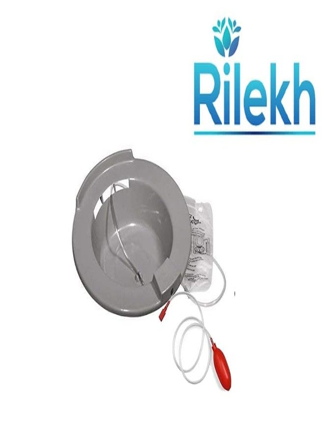 Rilekh حوض استحمام ريليخ سيتز (حوض استحمام سيتز للبواسير) مع مضخة هواء - Image 2