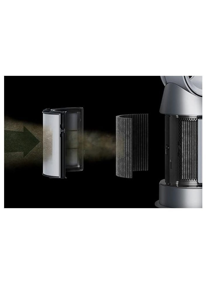 Generic - Replacement Filter Compatible with Dyson Air Purifier with Cleaning Brush, H13 HEPA Filter + Carbon Filter Compatible with HP04 TP04 DP04 PH04 HP09 TP09 HP07 TP07 HP06 TP06, Black，not original filter - Image 1