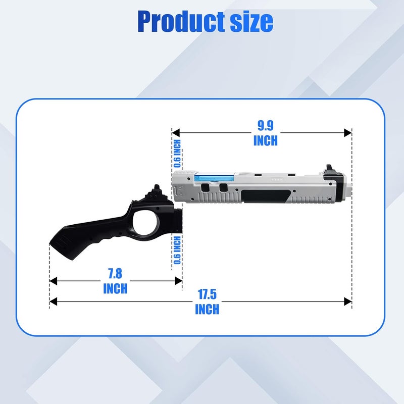 Sehawei Game Gun for Switch/OLED,Switch Game Grip Compatible with Splatoon 2/Splatoon 3,Replacement Joy with Gun Controller - Image 5