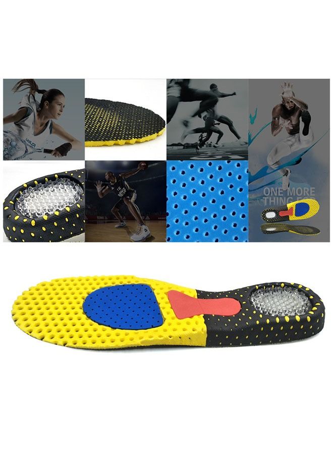 ZCM-HAPPY 2 Pairs of Orthopedic Arch Support Insole Multi-Functional Shock Absorption Sweat Absorption Breathable Suitable for Leisure Sports - Image 4