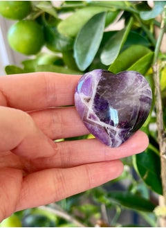 TheraLuma Natural Heart-Shaped Crystal Stone – Amethyst, Lapis Lazuli, Green Aventurine | Healing Gemstone for Meditation, Relaxation & Stress Relief - pzsku/Z752FADFDD31E852C4B14Z/45/1741028767/20682855-6760-4f0a-9389-0da10d2a7d20