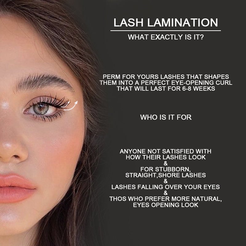 Eyelash Brow Lift Kit Professional DIY Perm Brows Lamination Kit for Salon and Home use - Image 2