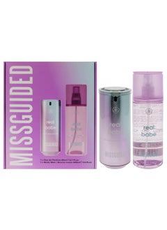 Missguided Missguided Real Babe for Women - 2 Pc Gift Set 2.7oz EDP Spray, 7.4oz Body Mist 