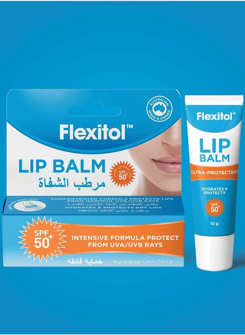 Flexitol Moisturizing Lip Balm SPF 50 10g 
