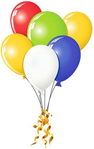 Balloonistics Jumbo Party Latex Balloons (Pack of 70) - Multi Colour - Image 1