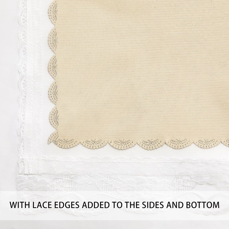 XiDi Curtains for Bedroom Decor Beige34/63/1 - Image 4