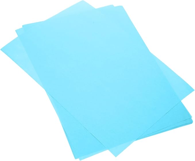 Thick Blue Cardstock Paper 100 Sheets For Printing Crafting School Reports And Presentations - Image 1