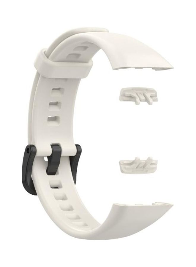 نيبمينينت سوار بديل لساعة هواوي هونر باند 6 أبيض - Image 3