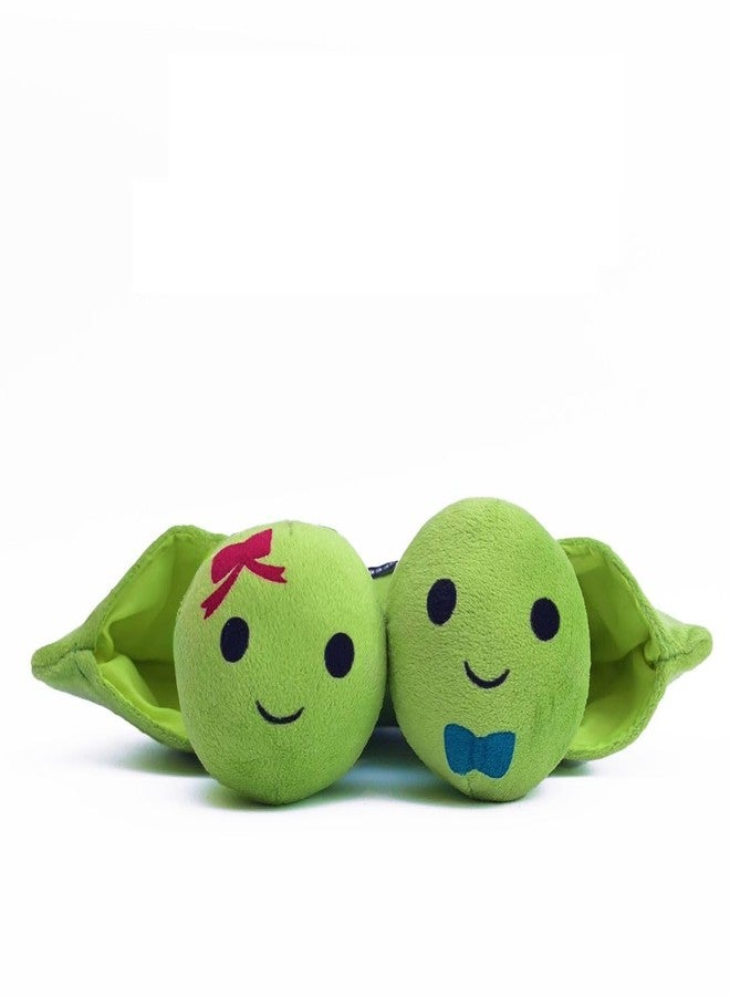 Mutt of Course 3 Plush Toys Combo with Pawtendo, Egg Squeaky & Peas in A Pod Stuffed with Squeakers for Dogs - Image 4