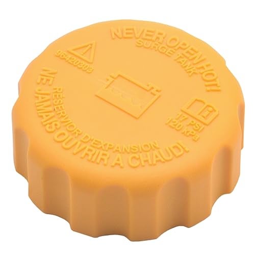 HAOTOM Radiator Coolant Reservoir Recovery Tank Cap Compatible For Chevy Aveo 2004-2011 Aveo5 2007-2011 Pontiac G3 2009-2010 1.6L Engine Coolant Bottle Tank Cap 94539597 96420303 - Image 2