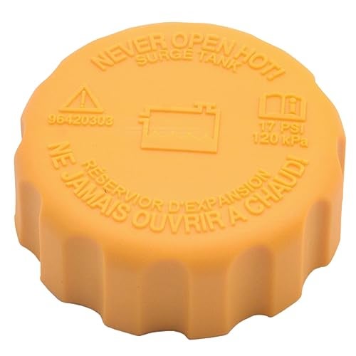 HAOTOM Radiator Coolant Reservoir Recovery Tank Cap Compatible For Chevy Aveo 2004-2011 Aveo5 2007-2011 Pontiac G3 2009-2010 1.6L Engine Coolant Bottle Tank Cap 94539597 96420303 - Image 3