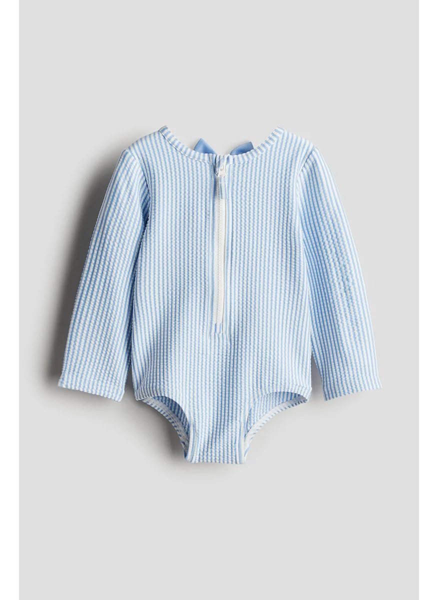 اتش اند ام Long-Sleeved Swimsuit