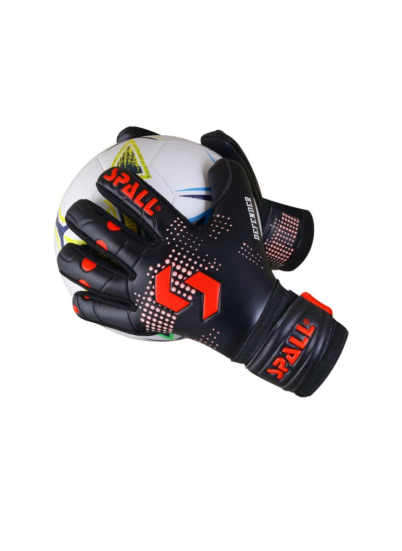 Spall Goal Keeper Gloves Strong Grip With Finger Spine Double Wrist Protection Prevent Injuries For The Toughest Saves Goalie Training Gloves For Men And Women  - Image 3