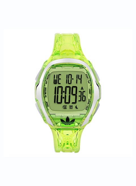 Uni Athletics One Grn Dl Grn Cs 45 Mm Qtz Dig Grn Res Ss25