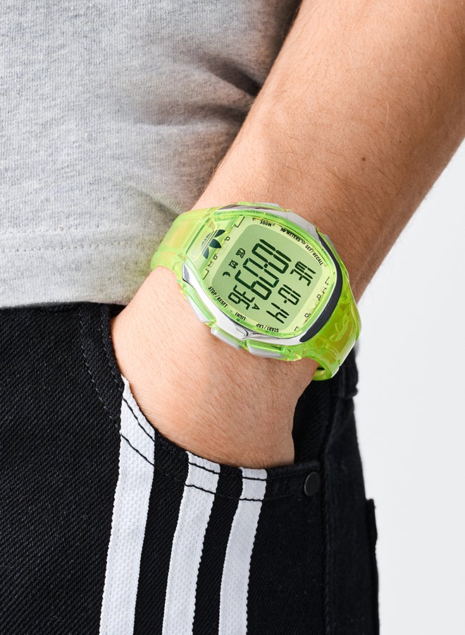 Adidas Uni Athletics One Grn Dl Grn Cs 45 Mm Qtz Dig Grn Res Ss25 - Image 4