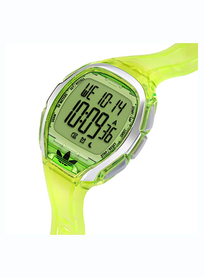 Adidas Uni Athletics One Grn Dl Grn Cs 45 Mm Qtz Dig Grn Res Ss25 - Image 5
