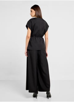 ELLA Tie Up Blouse & Pant Set  - Image 2