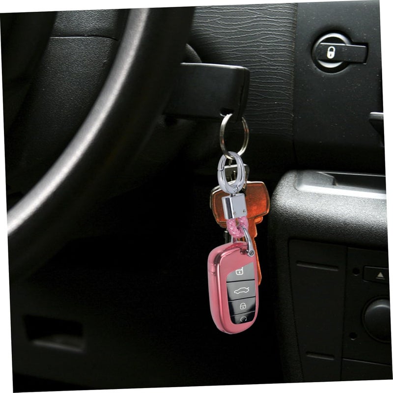 Remote Key Case Stylish TPU Protector Shell for Compass and Vehicles Scratch-Resistant Lightweight Easy Installation Key Cover - Image 3